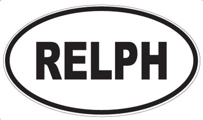 RELPH - Oval Magnet