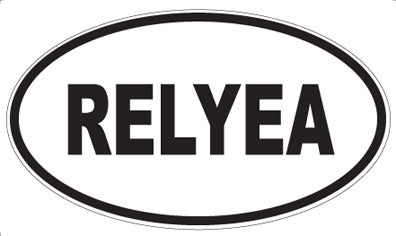 RELYEA - Oval Magnet