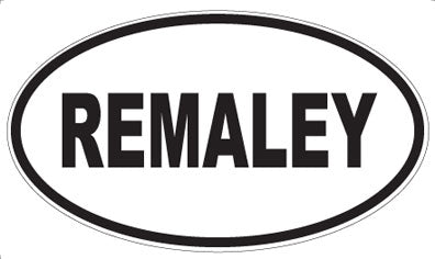 REMALEY - Oval Magnet