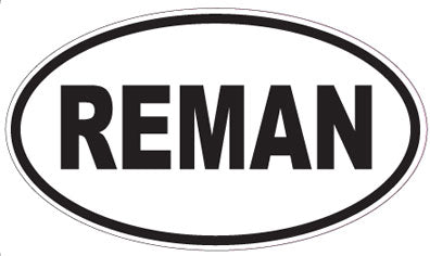 REMAN - Oval Magnet