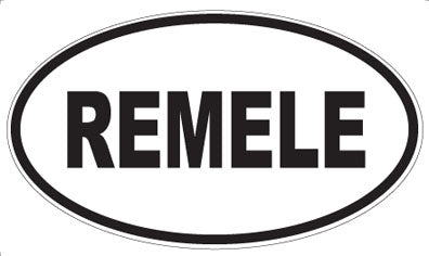 REMELE - Oval Magnet
