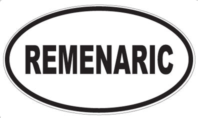 REMENARIC - Oval Magnet