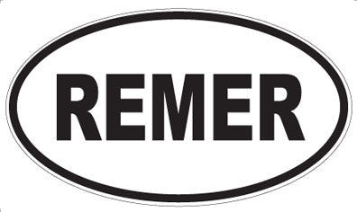 REMER - Oval Magnet
