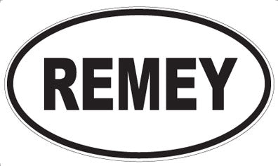 REMEY - Oval Magnet