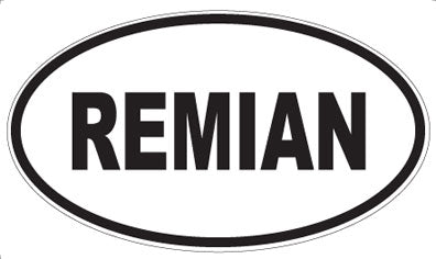REMIAN - Oval Magnet