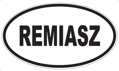 REMIASZ - Oval Magnet