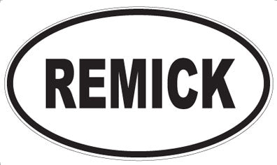 REMICK - Oval Magnet