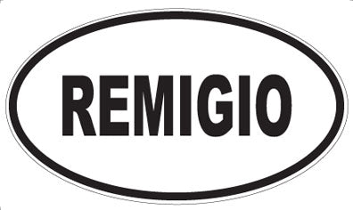 REMIGIO - Oval Magnet
