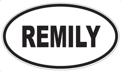 REMILY - Oval Magnet