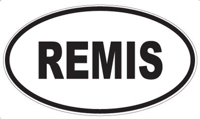 REMIS - Oval Magnet