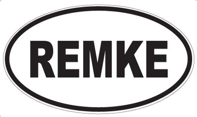 REMKE - Oval Magnet