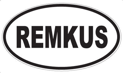 REMKUS - Oval Magnet