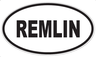 REMLIN - Oval Magnet