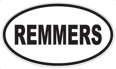 REMMERS - Oval Magnet