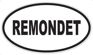 REMONDET - Oval Magnet
