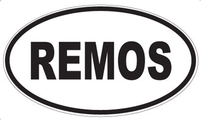 REMOS - Oval Magnet