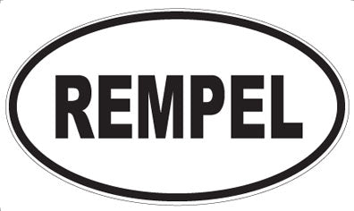 REMPEL - Oval Magnet