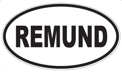 REMUND - Oval Magnet