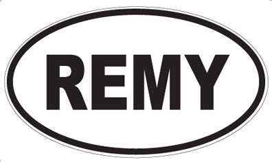 REMY - Oval Magnet