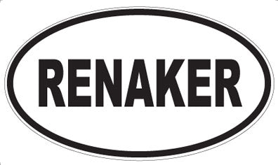 RENAKER - Oval Magnet