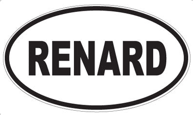 RENARD - Oval Magnet