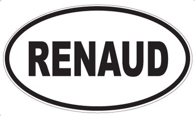 RENAUD - Oval Magnet