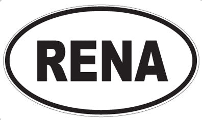 RENA - Oval Magnet