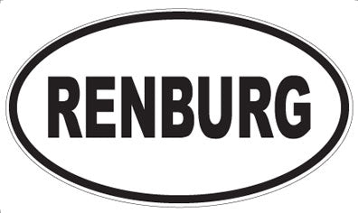 RENBURG - Oval Magnet