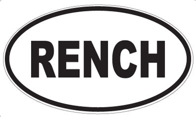 RENCH - Oval Magnet