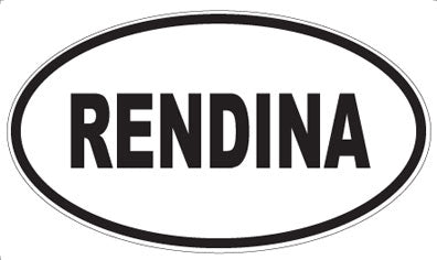 RENDINA - Oval Magnet