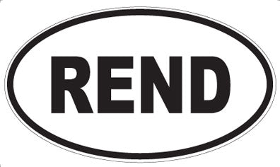 REND - Oval Magnet