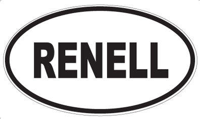 RENELL - Oval Magnet