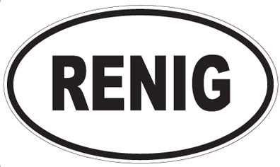 RENIG - Oval Magnet