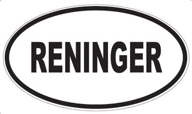 RENINGER - Oval Magnet