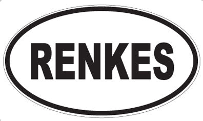 RENKES - Oval Magnet