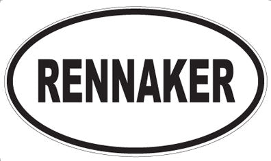 RENNAKER - Oval Magnet