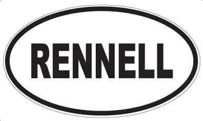 RENNELL - Oval Magnet