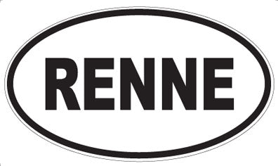 RENNE - Oval Magnet