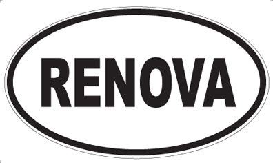RENOVA - Oval Magnet