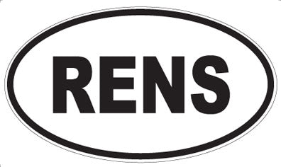RENS - Oval Magnet