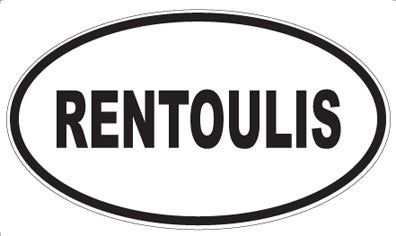 RENTOULIS - Oval Magnet
