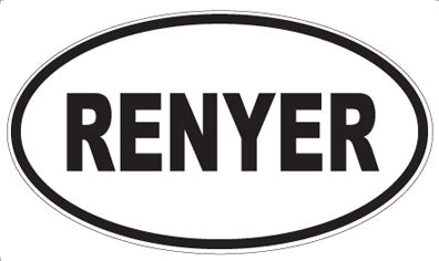 RENYER - Oval Magnet