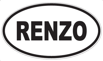 RENZO - Oval Magnet