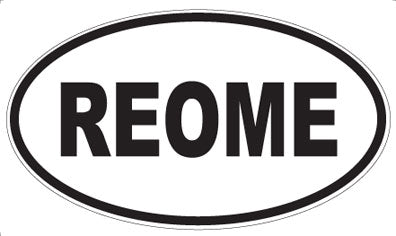 REOME - Oval Magnet