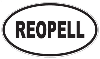 REOPELL - Oval Magnet