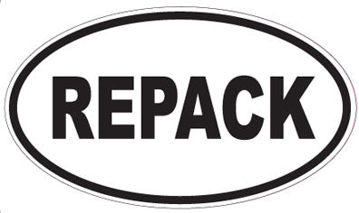 REPACK - Oval Sticker