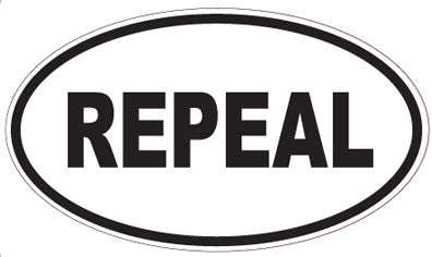 REPEAL - Oval Sticker