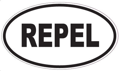 REPEL - Oval Magnet