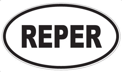 REPER - Oval Magnet