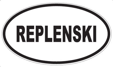 REPLENSKI - Oval Magnet